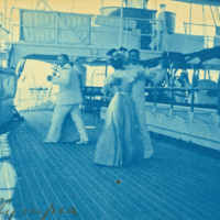 Officers Dancing, USS Olympia