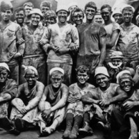 Filthy Sailors After Coaling Ship