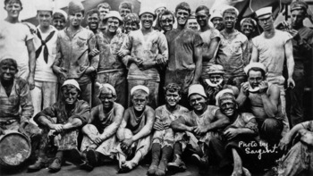 Filthy Sailors After Coaling Ship
