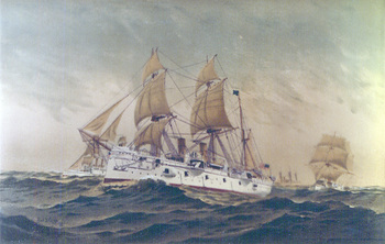 Steel Ships Under Sail