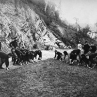 Football Team, USS Tennessee