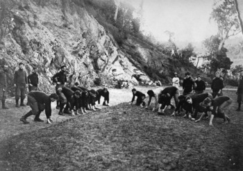 Football Team, USS Tennessee