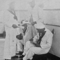 Writing Letters, USS Olympia