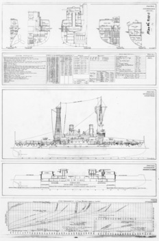 USS Massachusetts: Plans and Data
