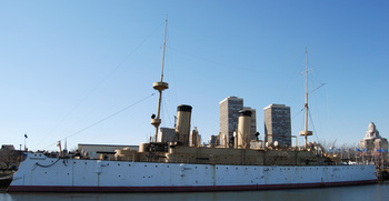 USS Olympia on Display