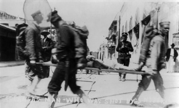 Sailors Evacuating Wounded, 1914