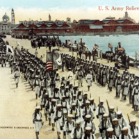 U.S. Army Relieving the Navy