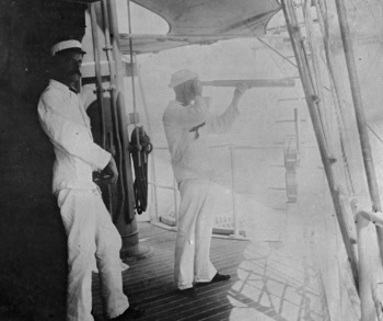 Standing Watch, USS Olympia