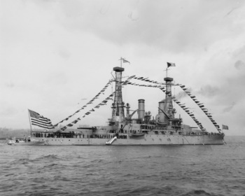 USS Michigan, 1911 Naval Review