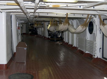 Berth Deck, USS Olympia