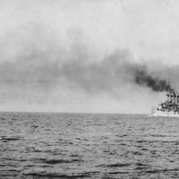 Battleships Steaming in Column