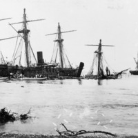 Wrecked Ships from the 1889 Samoan Hurricane