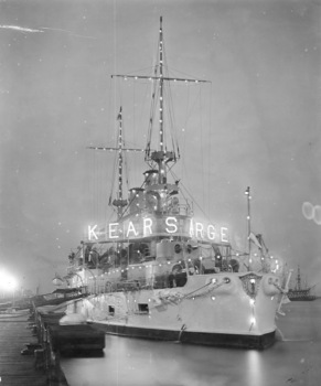 USS Kearsarge Illuminated