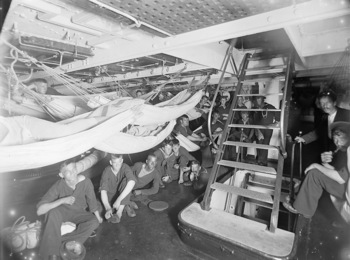 Berthing Space, USS Brooklyn