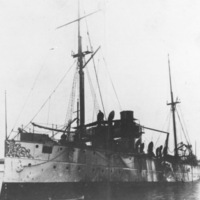 Aftermath of the Explosion of the USS Bennington