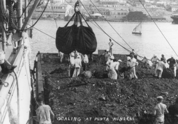 Coaling Ship - USS Maryland