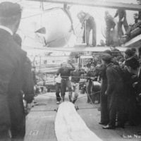 Thanksgiving 1893, Games On Board USS Charleston