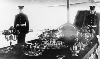 Silver Service - USS Kansas