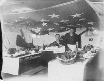 Thanksgiving 1893, USS Charleston