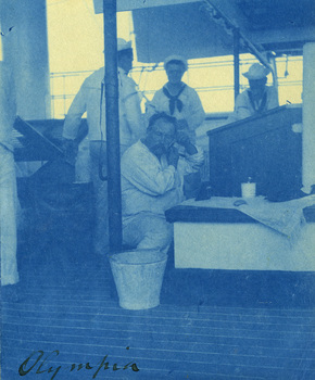 Shaving, USS Boston