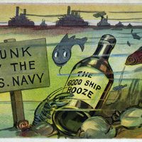 Cartoon: Prohibition in the Navy