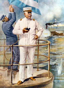 Commodore Dewey at the Battle of Manila Bay